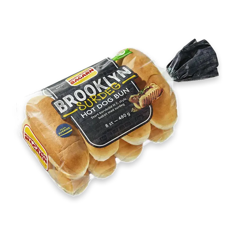Brooklyn Hot dog buns 480g