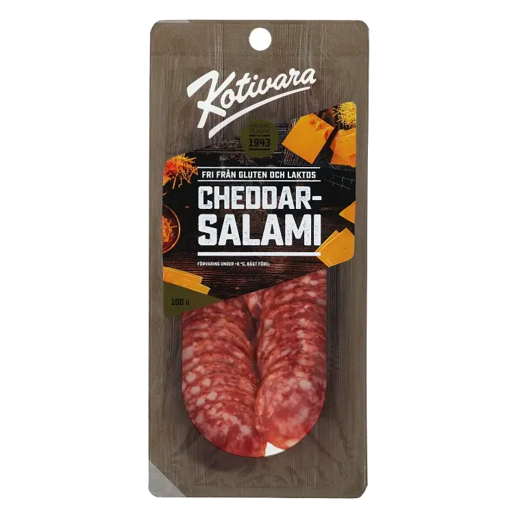 Cheddarsalami 100g