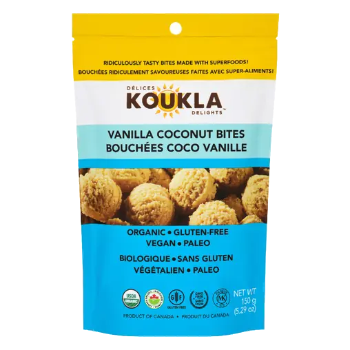 Gluten-Free Bites Vanilla Coconut 150 g
