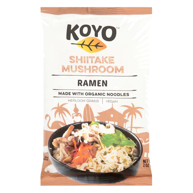 Vegan Shiitake Mushroom Ramen Noodles