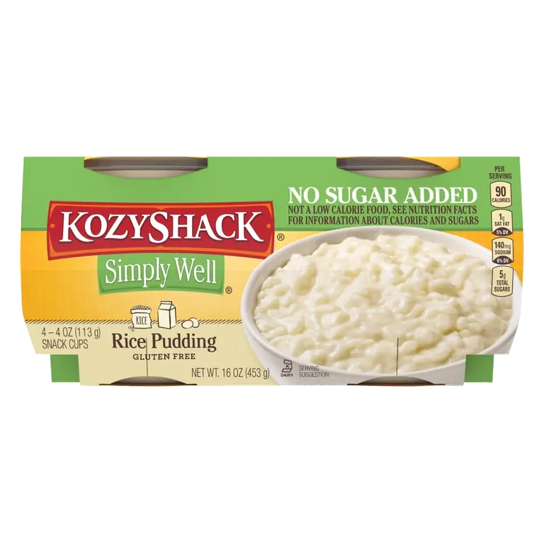 Rice Pudding Snack Cups