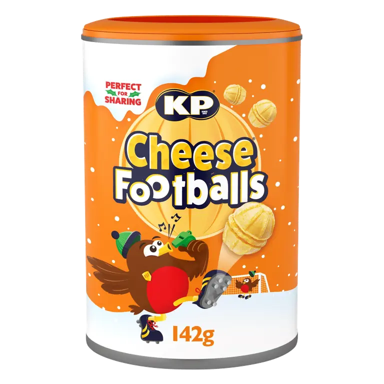 KP Cheese Footballs Tin 142g