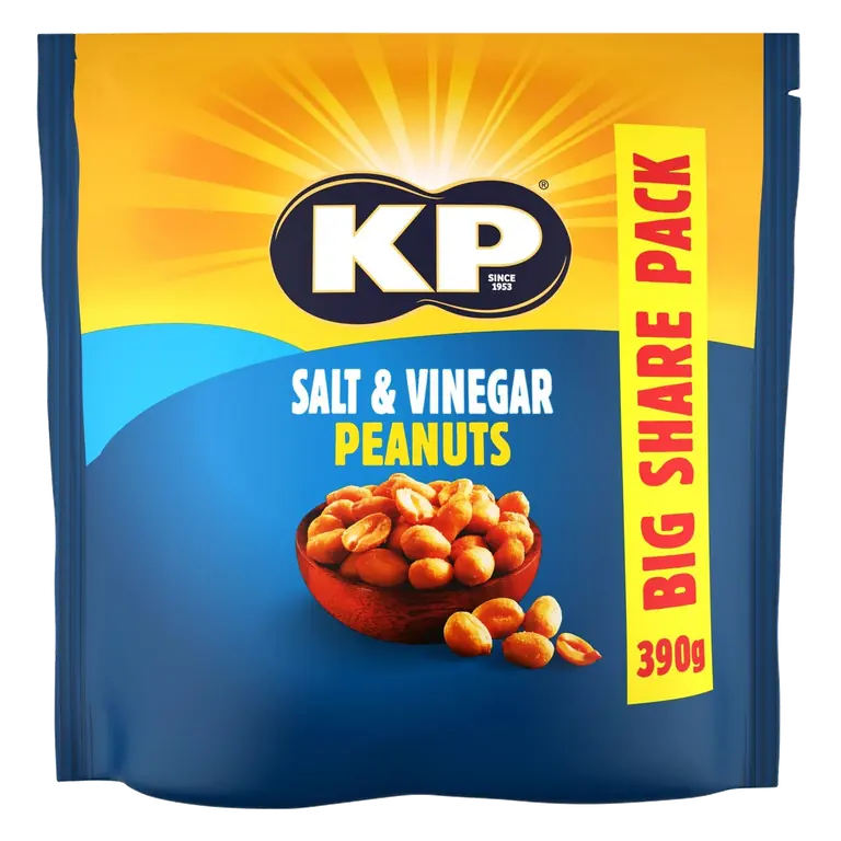 KP Salt & Vinegar Peanuts 390g