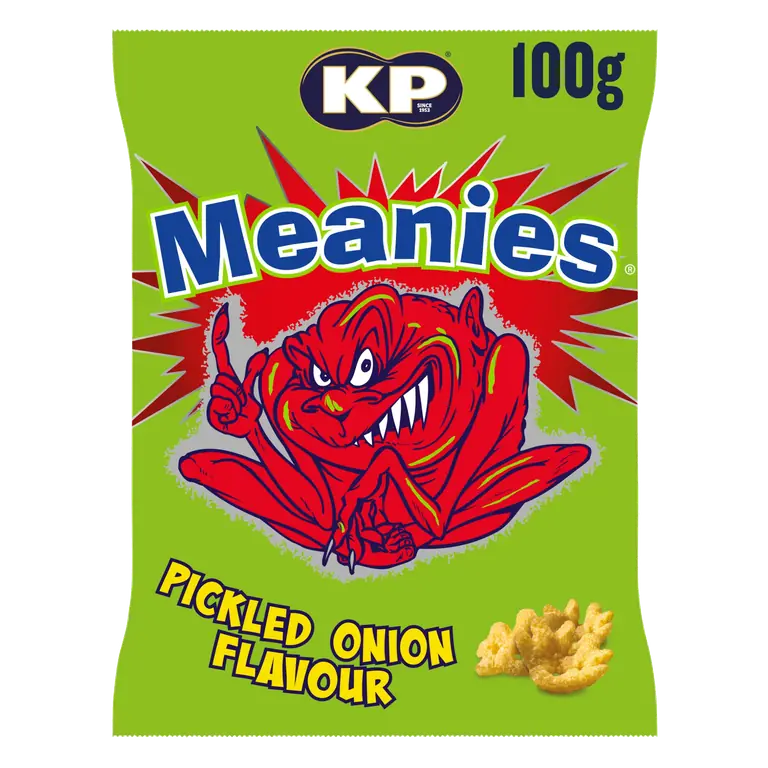 KP Pickled Onion Flavour Meanies 100g