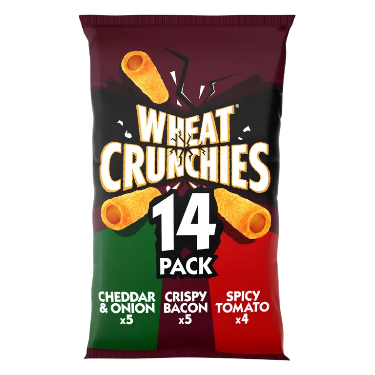 Wheat Crunchies Variety Multipack Crisps 14 pack