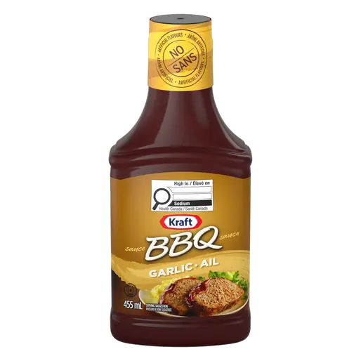 BBQ Sauce Garlic 455 ml