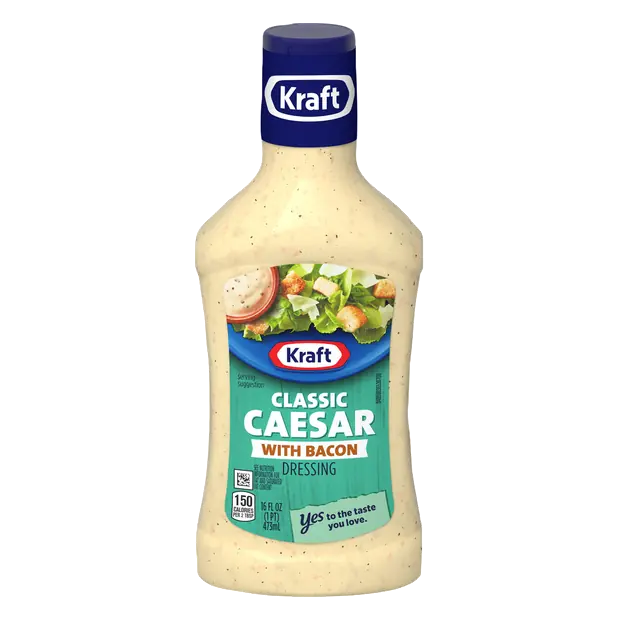 Caesar with Bacon Dressing