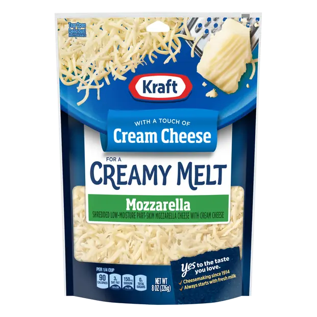 Creamy Melt Shredded Mozzarella Cheese