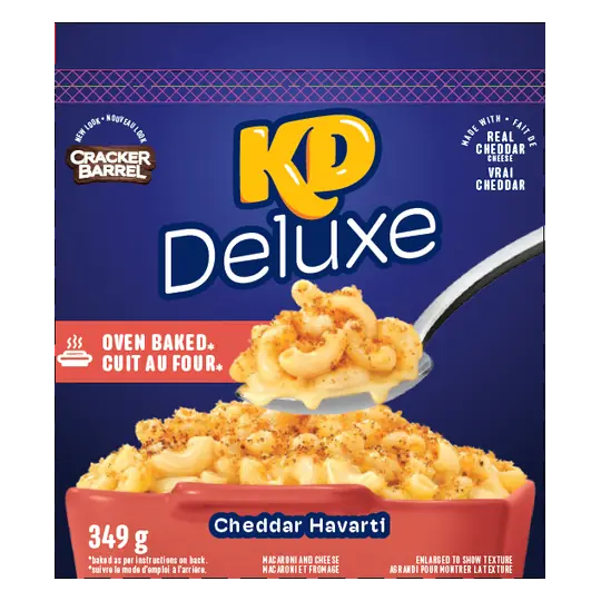 Macaroni And Cheese Deluxe Oven Baked Cheddar Havarti 349 g
