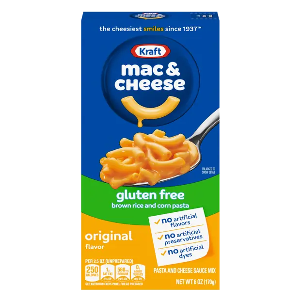 Gluten Free Original Flavor Mac & Cheese Dinner