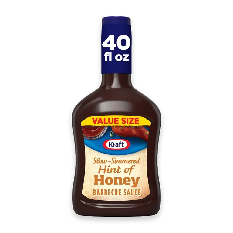 Hint of Honey Slow-Simmered Barbecue Sauce Value Size, Bottle