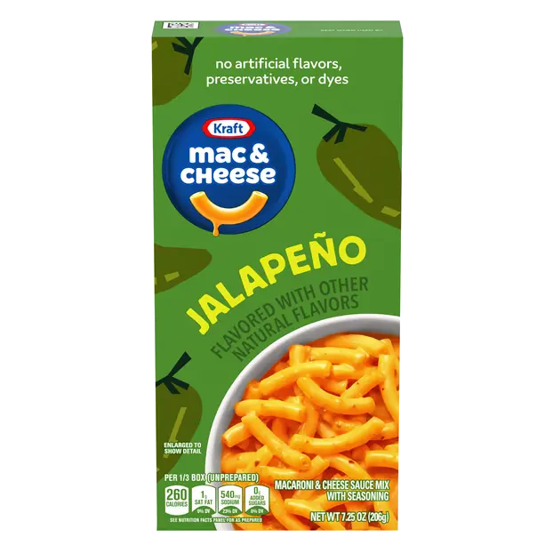 Jalapeno Flavored Mac & Cheese