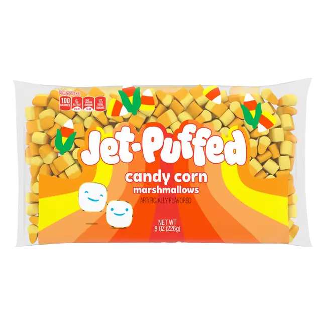 Jet-Puffed Candy Corn Flavored Marshmallows
