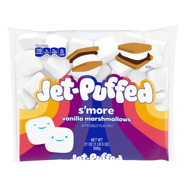 Jet-Puffed S'more Vanilla Flavored Marshmallows