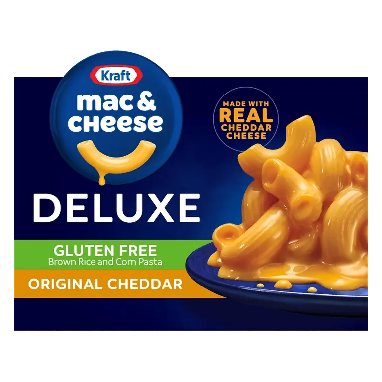 Kraft Gluten Free Deluxe Mac and Cheese Dinner, 12oz: Certified