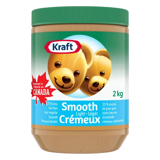 Light Smooth Peanut Butter 2 kg