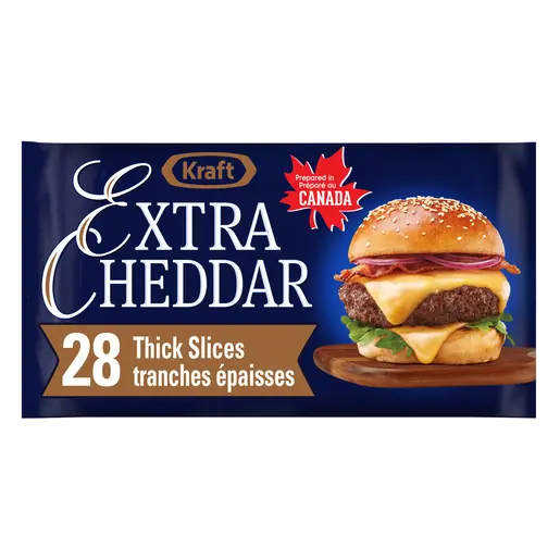 Sliced Process Cheese Extra Cheddar 28 Thick Slices 785 g