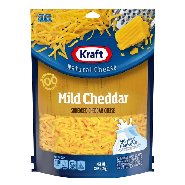 Mild Cheddar Shredded Cheese