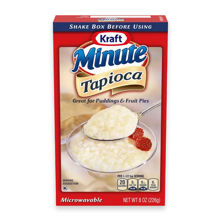 Minute Tapioca, Box