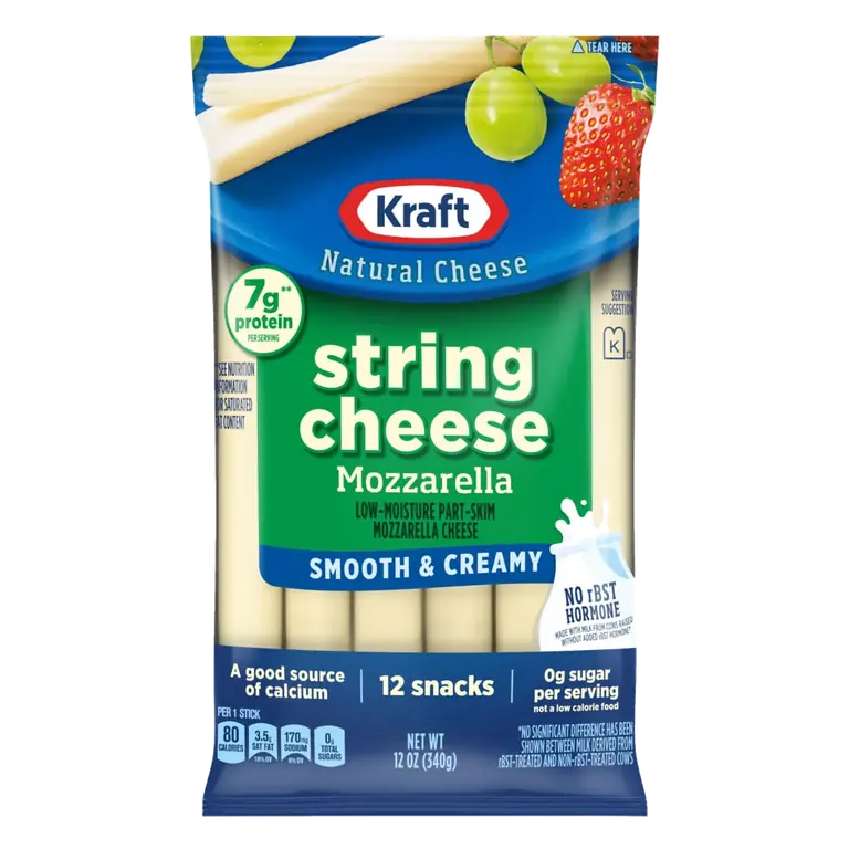 Mozzarella Low-Moisture Part-Skim String Cheese