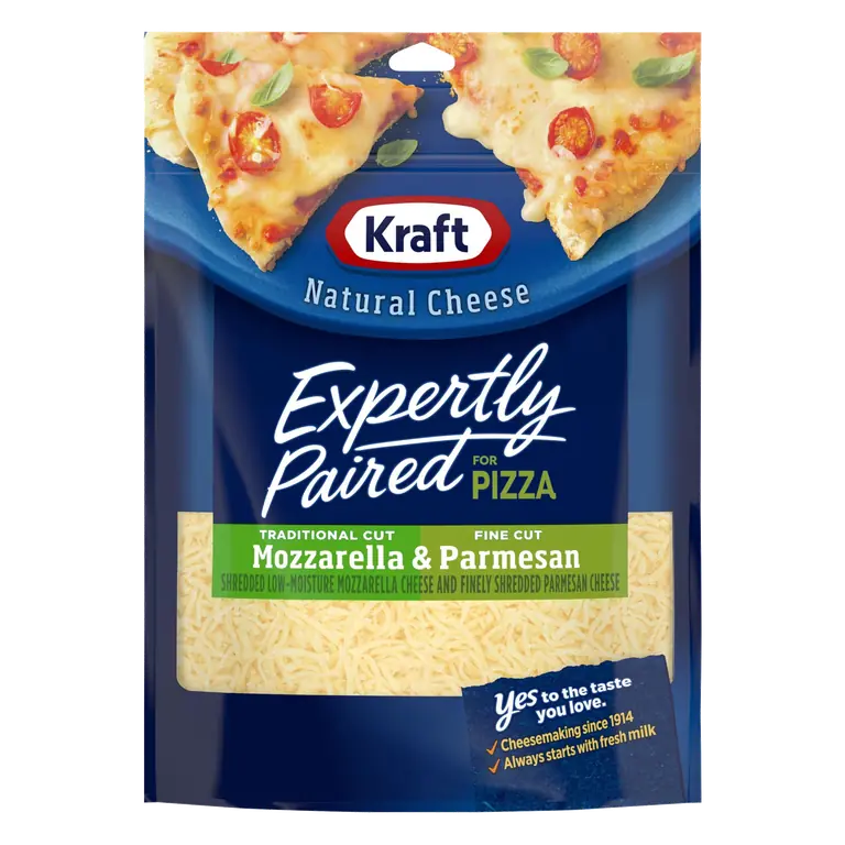 Mozzarella, Parmesan Shredded Low-Moisture Mozzarella Cheese and Finely Shredded Parmesan Cheese