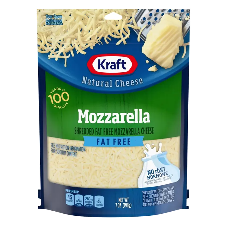 Mozzarella Shredded Fat Free Cheese