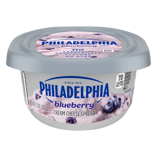 Philadelphia Blueberry Cream Cheese Spread