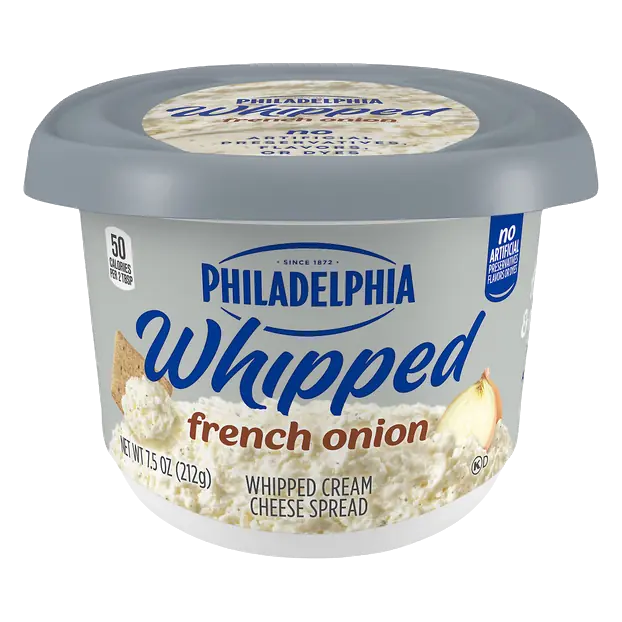 Philadelphia French Onion Whipped Cream Cheese Spread