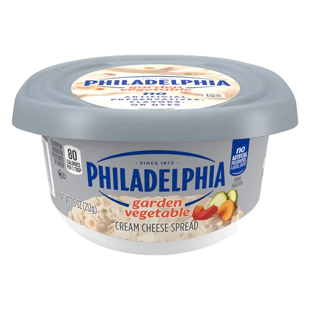 Philadelphia Garden Vegetable Cream Cheese Spread