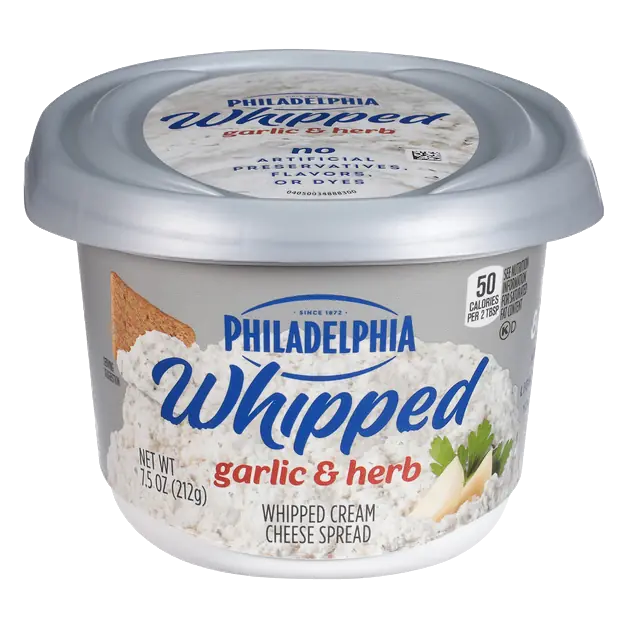 Philadelphia Garlic & Herb Whipped Cream Cheese Spread