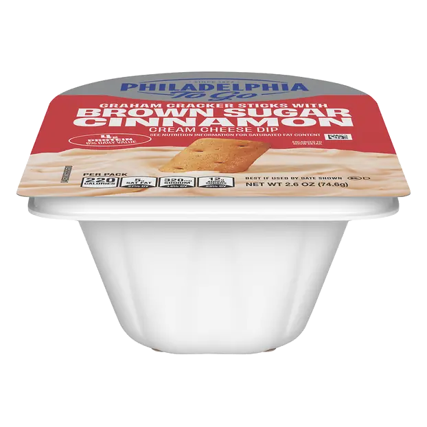 Philadelphia Graham Cracker Sticks & Brown Sugar Cinnamon Cream Cheese Dip