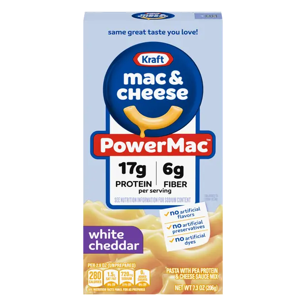 PowerMac 17g Protein White Cheddar Mac & Cheese