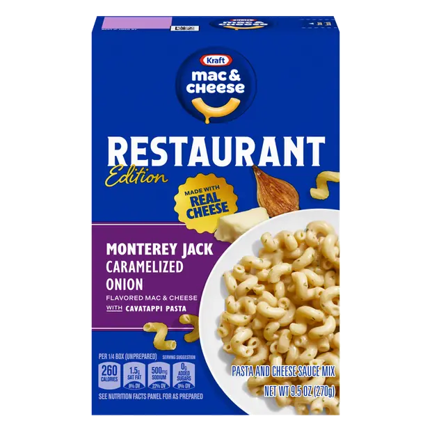 Restaurant Monterey Jack Caramelized Onion Flavored Mac & Cheese