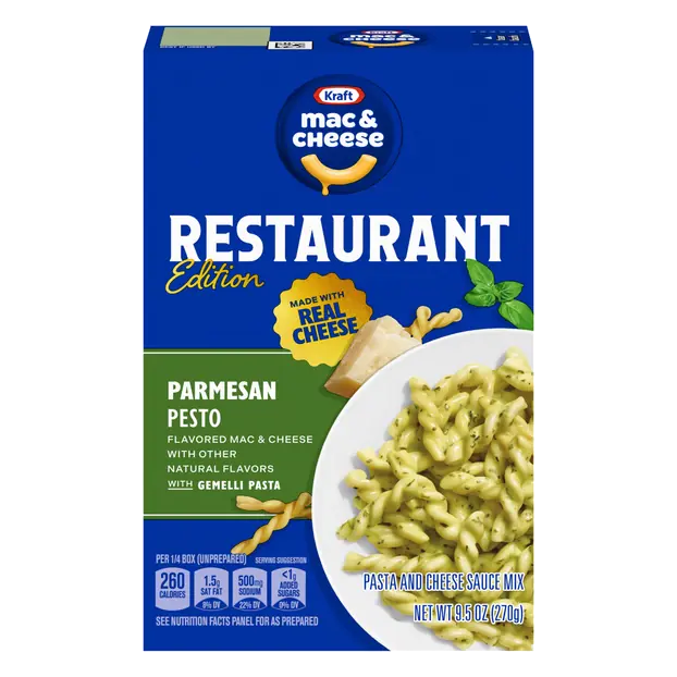 Restaurant Parmesan Pesto Flavored Mac & Cheese