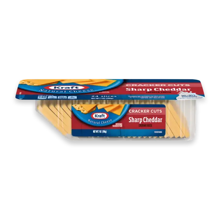 Sharp Cheddar Cheese Cracker Cuts Tray
