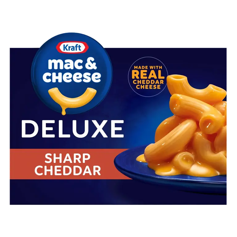 Sharp Cheddar Deluxe Macaroni & Cheese Dinner