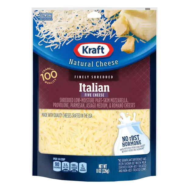 Shredded Italian Five Cheese Blend