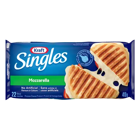 Sliced Process Cheese Mozzarella 22 Slices 410 g