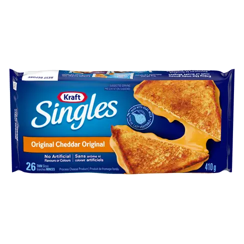 Sliced Process Cheese Original 26 Thin Slices 410 g