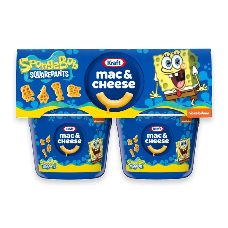 SpongeBob SquarePants Microwavable Mac & Cheese Cups