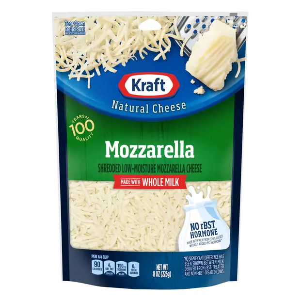 Whole Milk Shredded Mozzarella Cheese