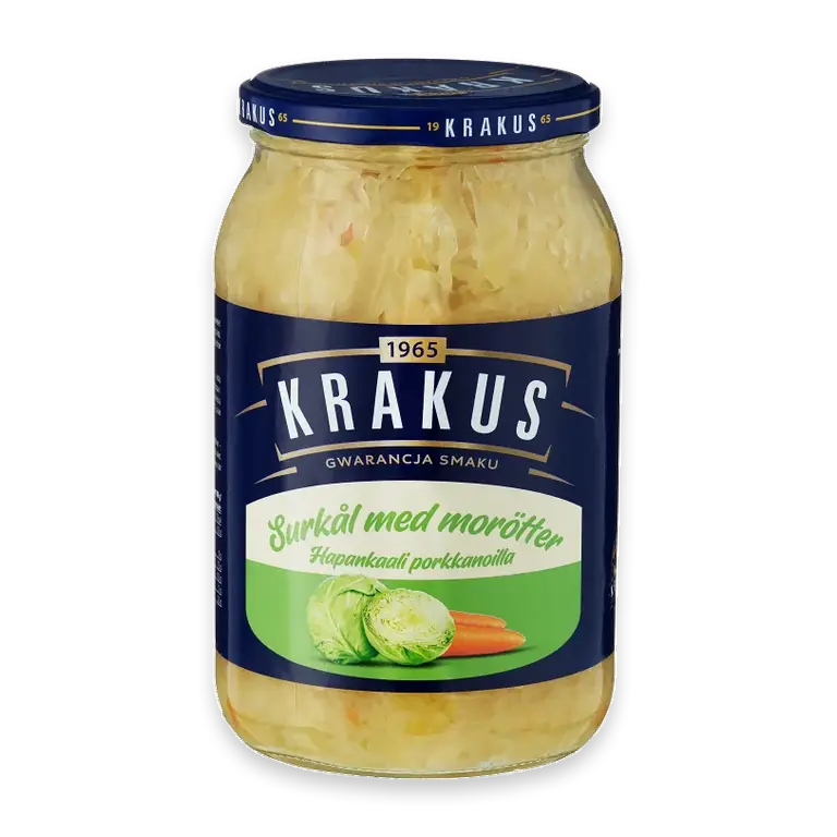 Surkål med Morötter 900g