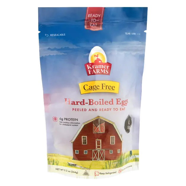 Cage Free Hard-Boiled Eggs - 6 ct