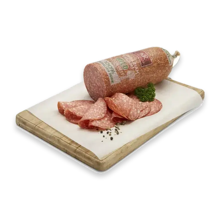 Mild Hungarian Salami Sliced From The Deli