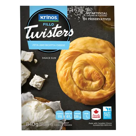 Fillo Twisters Cheese 840 g (frozen)