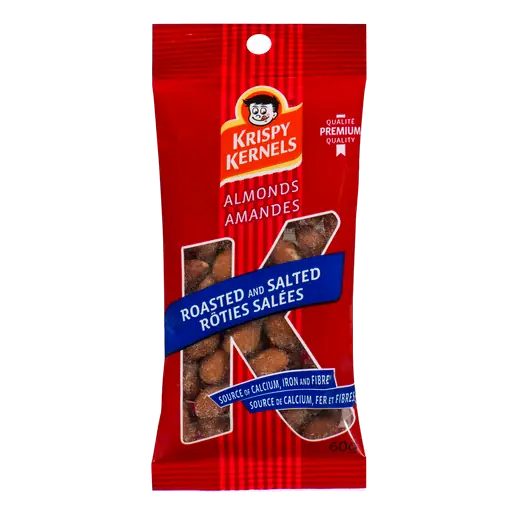 Almonds Roasted Salted 60 g
