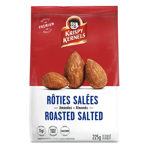 Roasted Almonds Salted 225 g