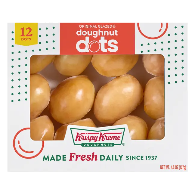 Original Glazed Doughnut Dots - 12 ct