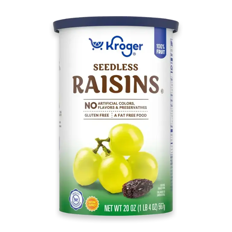 100% Fruit Seedless Raisins
