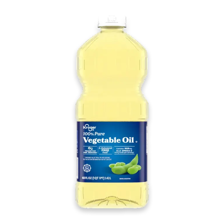 100% Pure Vegetable Oil